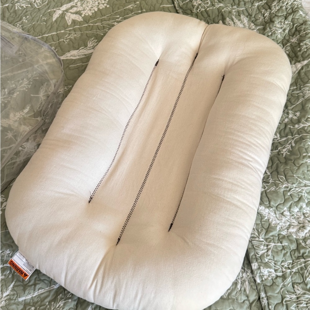 Snuggle me organic pillow